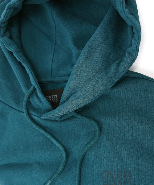 over over easy hood sweat teal