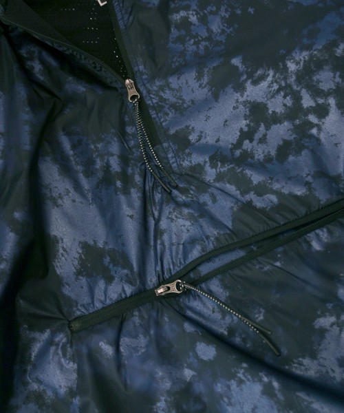 over over pop over jacket - navy foil