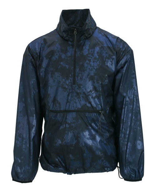 over over pop over jacket - navy foil