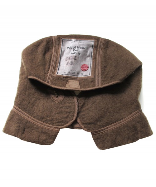 Ten C wool hood felt liner olive