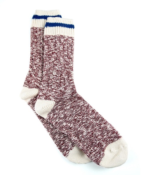 thunders love flamme collection douglas socks burgundy