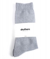 Druthers Pique Knit Dress Sock Blueberry