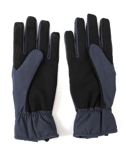 elmer by swany wide open zipper glove navy