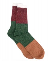 patapaca alpaca socks trio Rojo