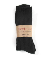 heritage alpaka rucker socks schwarz