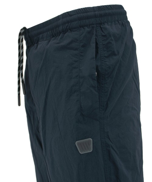 wood wood halsey nylon trousers navy