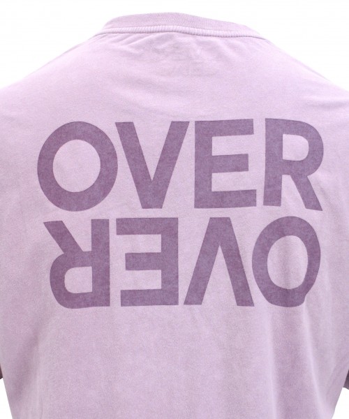 over over easy tee purple