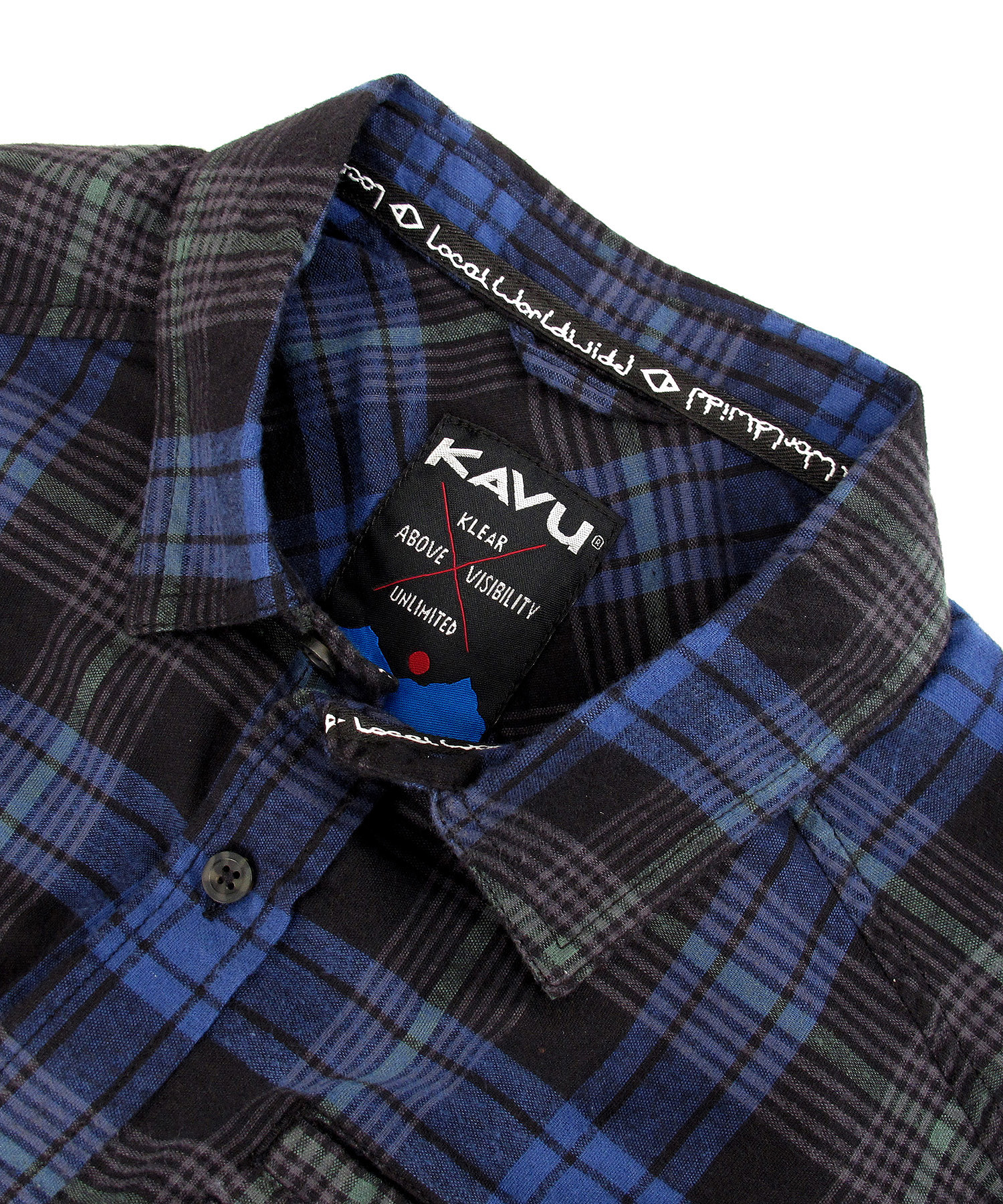 SHIRT LORENZO by KAVU SEATTLE made from an authentic and timber