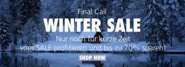 WINTER SALE - FINAL CALL
