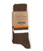 heritage9.1 vintage 1980 socks cocoa