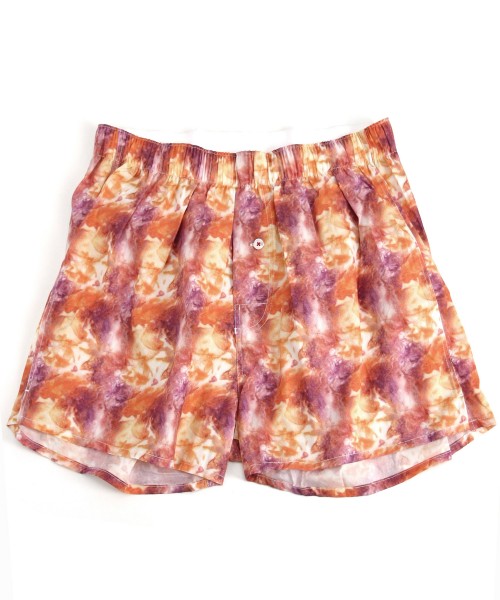 Tie Dye Zoom Boxer Shorts Orange