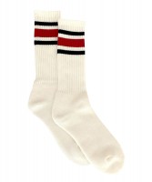 Decka quality 80s Skater socks red