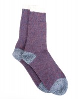 patapaca alpaca socks melange azulino
