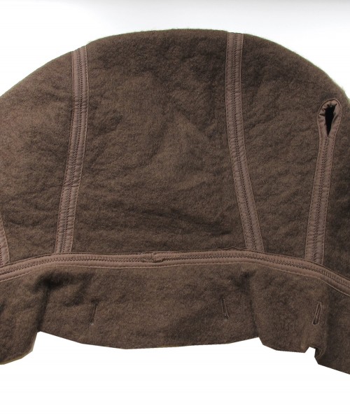 Ten C wool hood felt liner olive