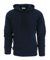 scaglione hoody seamless puffed navy