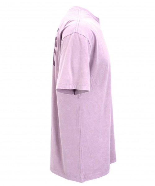 over over easy tee purple