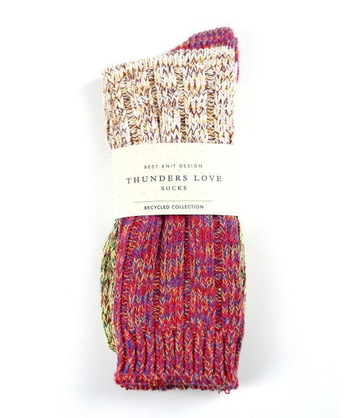 thunders love charlie collection socks red