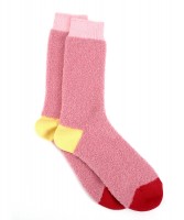 Decka Quality Socks Brú Na Bóinne Alpaca Boucle Socks Pink