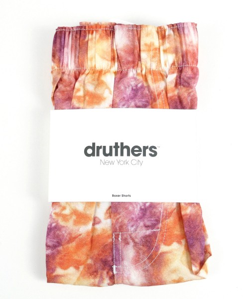 Tie Dye Zoom Boxer Shorts Orange