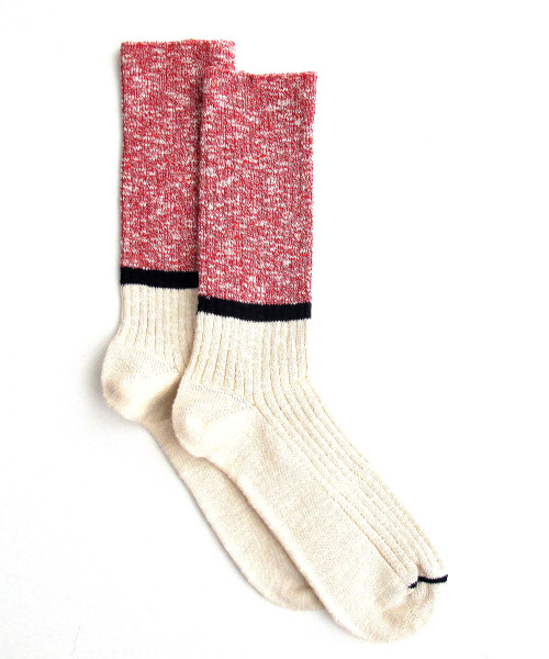 Heritage9.1 new strati socke red melange