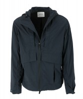 wood wood hector nylon jacket navy