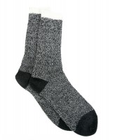 patapaca alpaca socks melange black