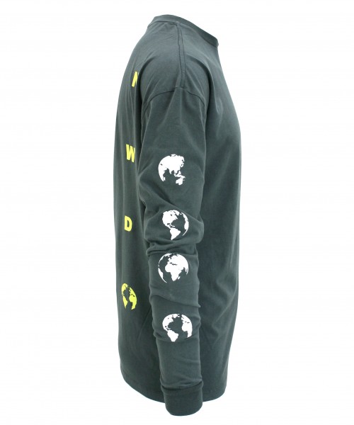 over over easy long sleeve run the word grey