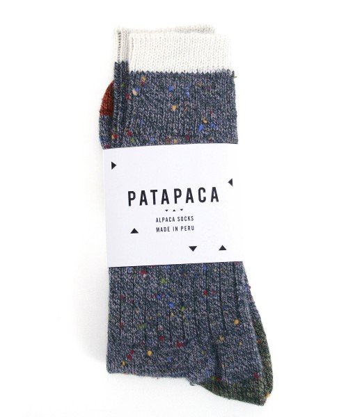 patapaca alpaca socks cosmic sky