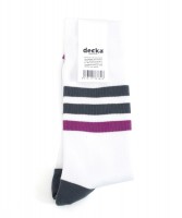 Decka quality socks reversible White x Purple