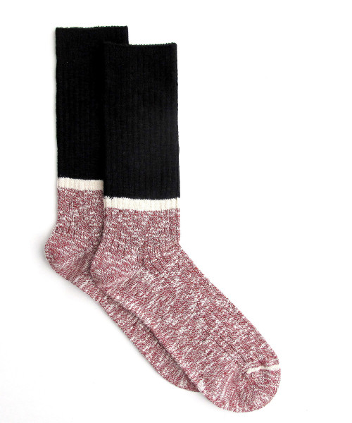 Heritage9.1 new strati socks red melange & black