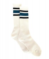 Decka quality 80s Skater socks blue
