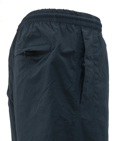 wood wood halsey nylon trousers navy