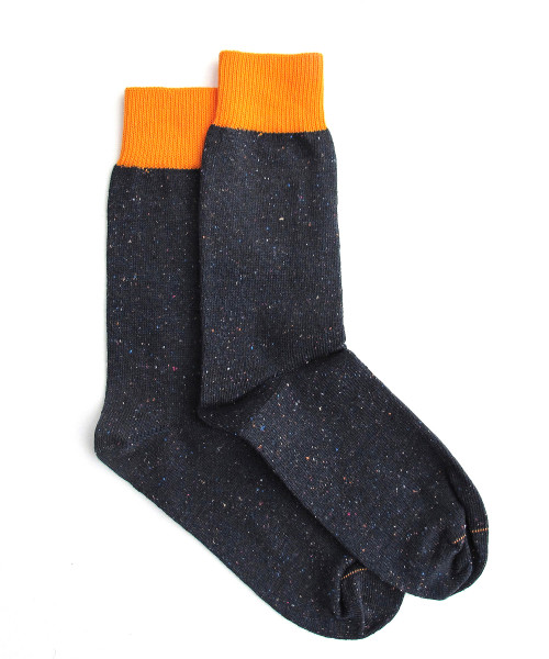 heritage9.1 new bottonato socks dark navy
